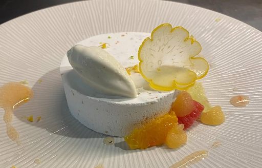 Premium plated dessert