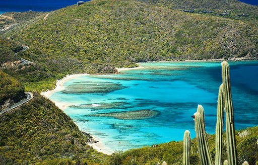 Gorda Peak National Park bay, hills