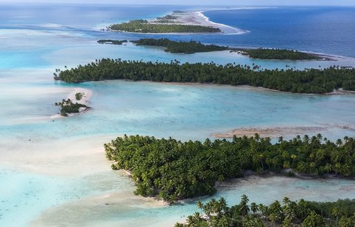 Fakarava French Polynesia aerial view