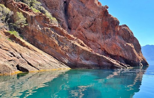 Girolata Corsica water, rocks