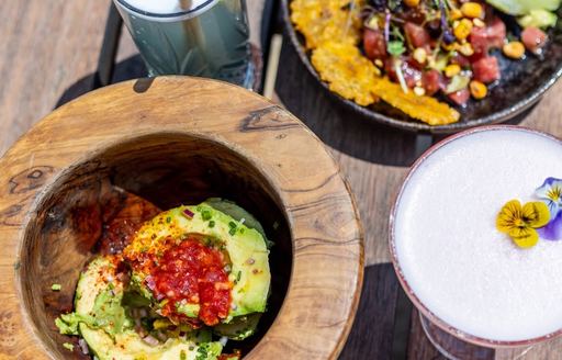 La Reserve a la Plage St Tropez food