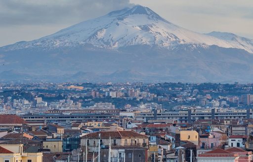 Sicily - Mount Etna view from Catania