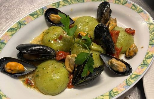 Capri - Le Grottelle food