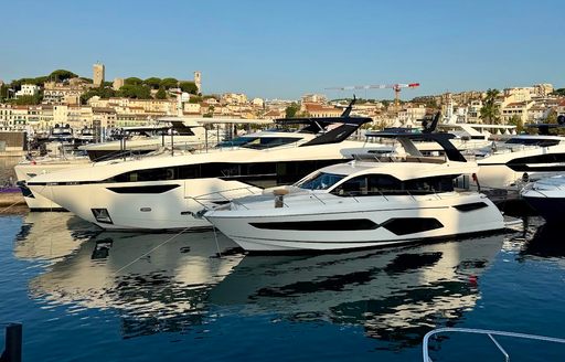 Cannes Yachting Festival motor yacht display