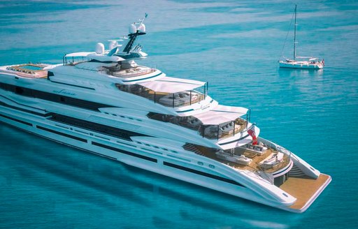 luxury charter yacht LANA