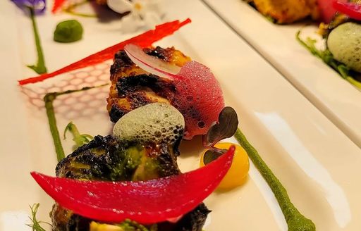 The Meena House Trinidad & Tobago food