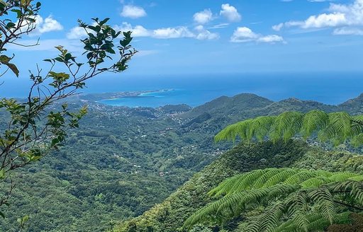 Grenada - Mount Qua Qua view