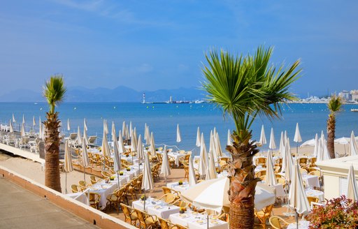 Carlton Beach in Cannes