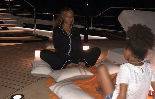 Beyonce shares the magic of chartering a superyacht with her millions of followers photo 14