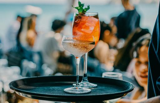Mykonos - Spilia drinks
