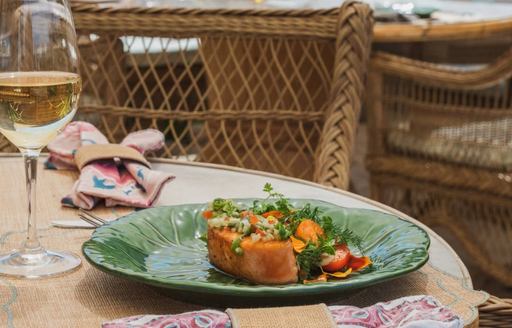 St Tropez - Cybele Ramatuelle food