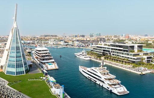 Jeddah Yacht Club & Marina with superyacht charters