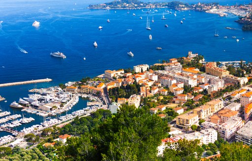 Aerial view of Cannes