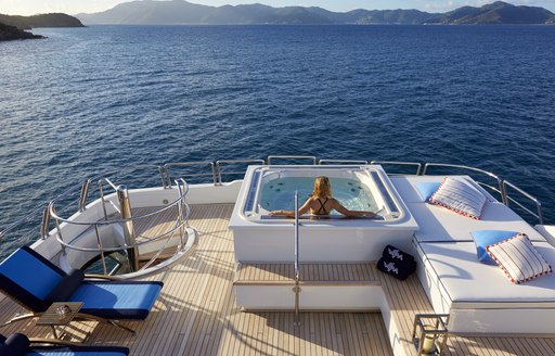 Onboard Jacuzzi - MY Victoria del Mar