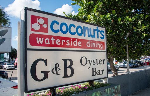 Coconuts restaurant at FLIBS