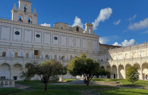 Certosa e Museo di San Martino Naples courtyard