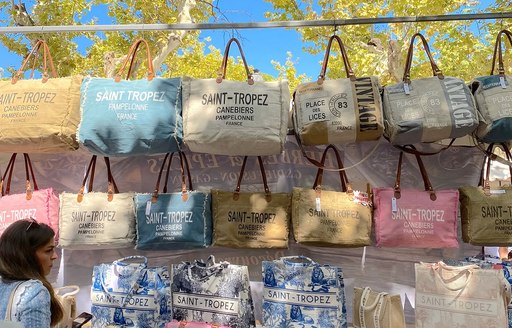 St Tropez - Places Des Lices Market handbags