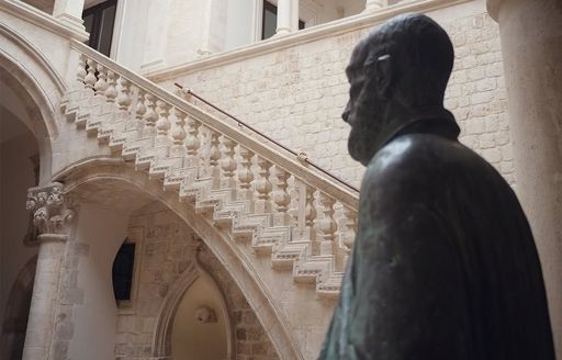 Dubrovnik - The Rector's Palace interior courtyard