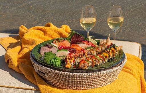 Buddha-Bar Beach Mykonos food