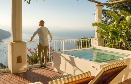 Amalfi Coast - Palazzo Avino pool sea view