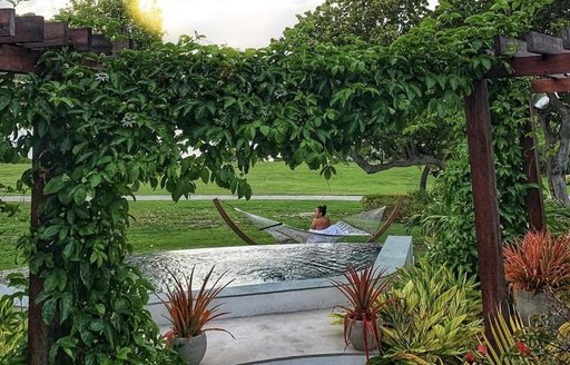 Jumby Bay Spa Antigua hammock