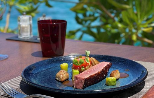 Tahiti - Le Lotus restaurant food