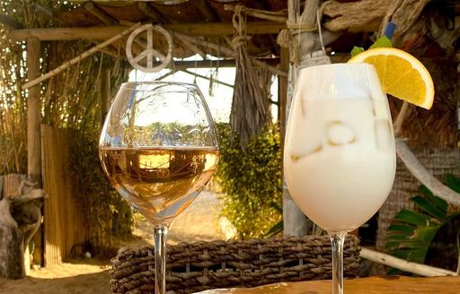 St Tropez - Tamaris Plage drinks