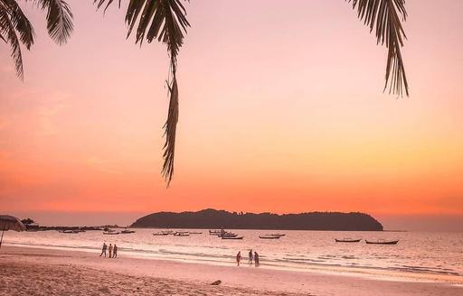 Myanmar - Ngapali Beach sunset