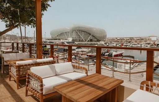 Diablito Abu Dhabi lounge area