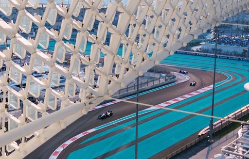W Abu Dhabi hotel F1 racetrack