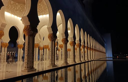Sheikh Zayed Grand Mosque Abu Dhabi night