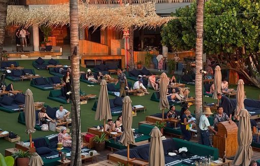 Potato Head Beach Club Bali loungers