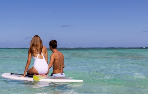 St Barts - Le Sereno Hotel paddleboarding