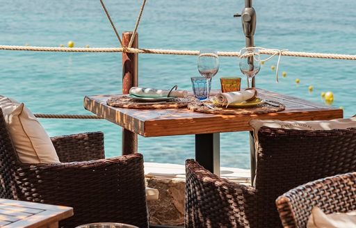 Gran Folies Beach Club Mallorca dining area