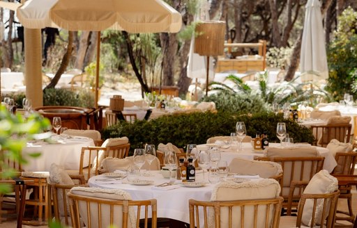 St Tropez - Gigi Rigolatto dining area