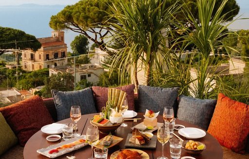 Sardinia - Zuma food dining table