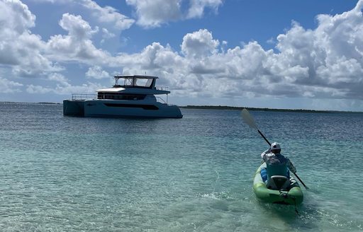 Abacos Islands Bahamas - Lynyard Cay kayak yacht