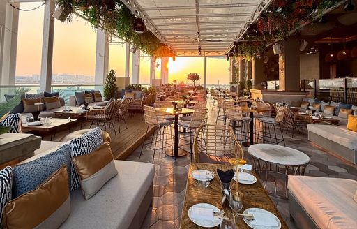 Siddharta Lounge by Buddha-Bar Abu Dhabi dining area