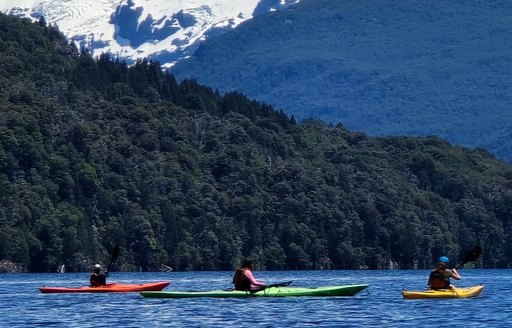 Patagonia - Tronador kayaks