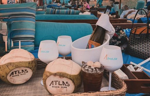 Atlas Beach Club Bali drinks
