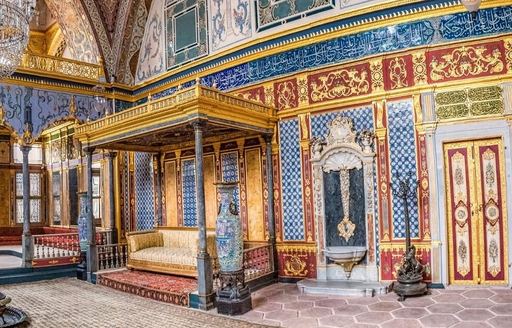 Topkapi Palace Museum Istanbul interior