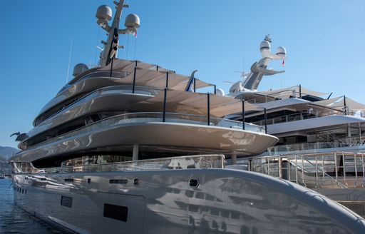 Charter yacht NIXIE at Monaco Yacht Show