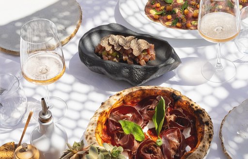 St Tropez - Verde Beach food