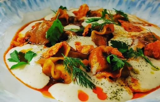 Pomo D'Oro Corfu food