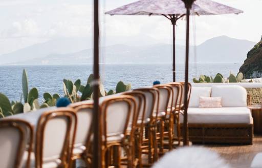 Il Riccio Capri lounge, sea view