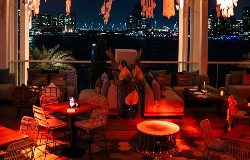 Siddharta Lounge by Buddha-Bar Abu Dhabi dining area