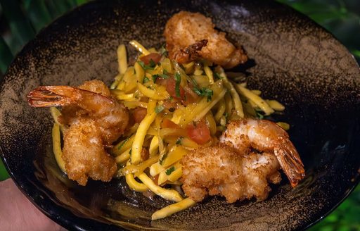 Eddy's Ghetto St Barts food