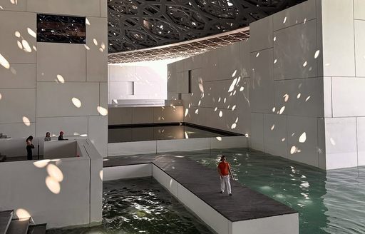 Louvre Abu Dhabi interior