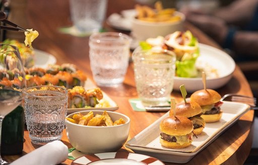 Nikki Beach St Tropez food