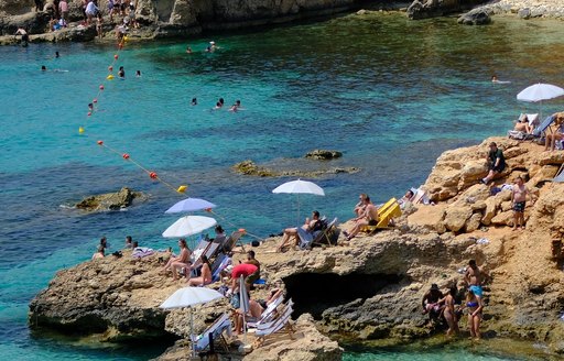 Malta - Blue Lagoon people